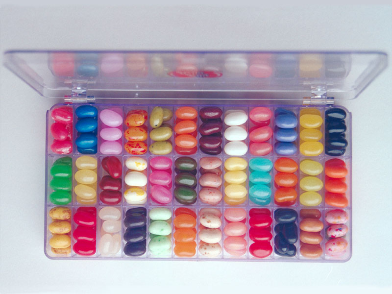 Box of jelly beans